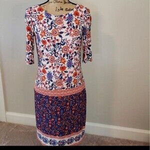 NWOT Eliza J floral shift dress